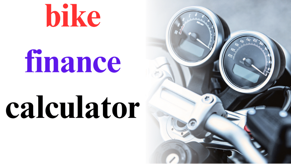 bike finance calculator