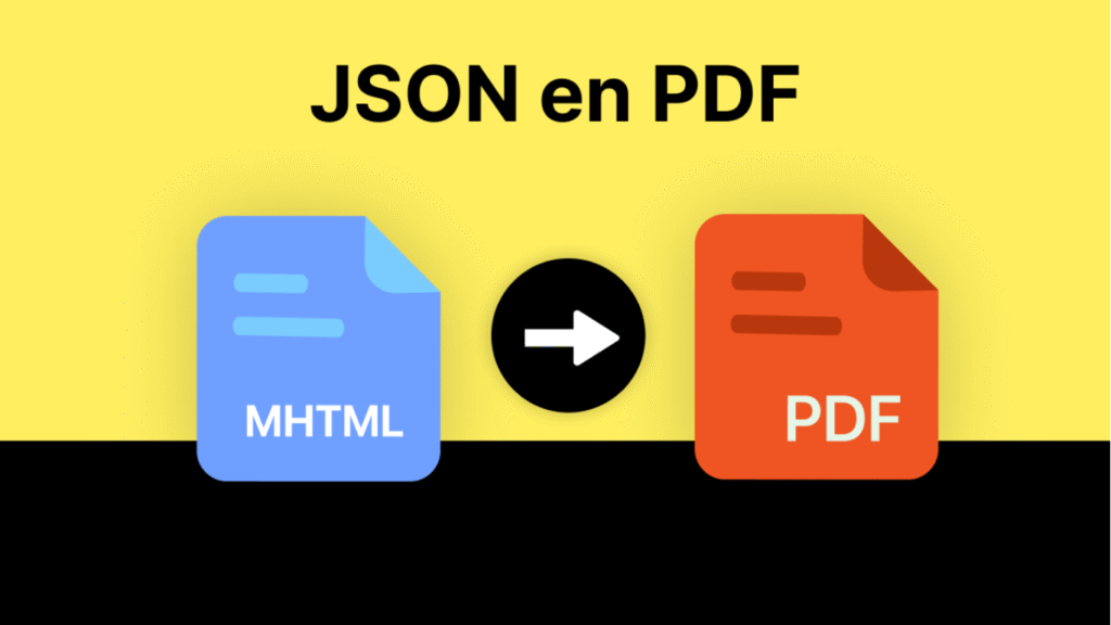 json to pdf