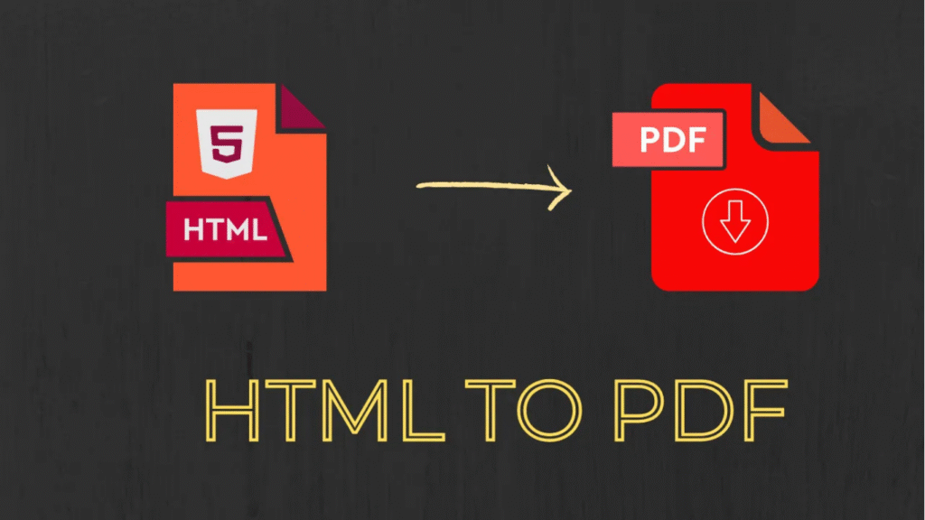 HTML To PDF