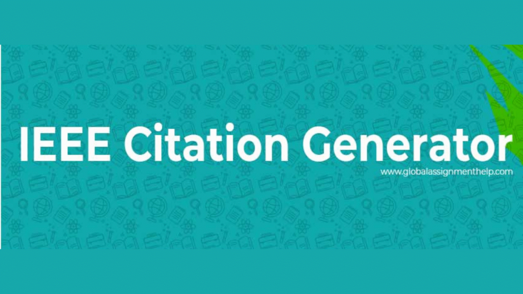 IEEE Citation Generator
