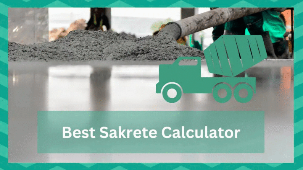 🧱 Sakrete Concrete Calculator: Instantly Estimate Your Concrete Needs