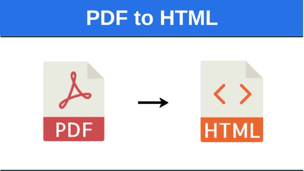 convert PDF to HTML