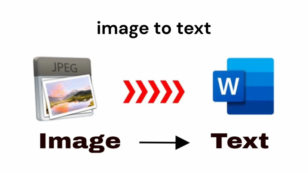 image to text