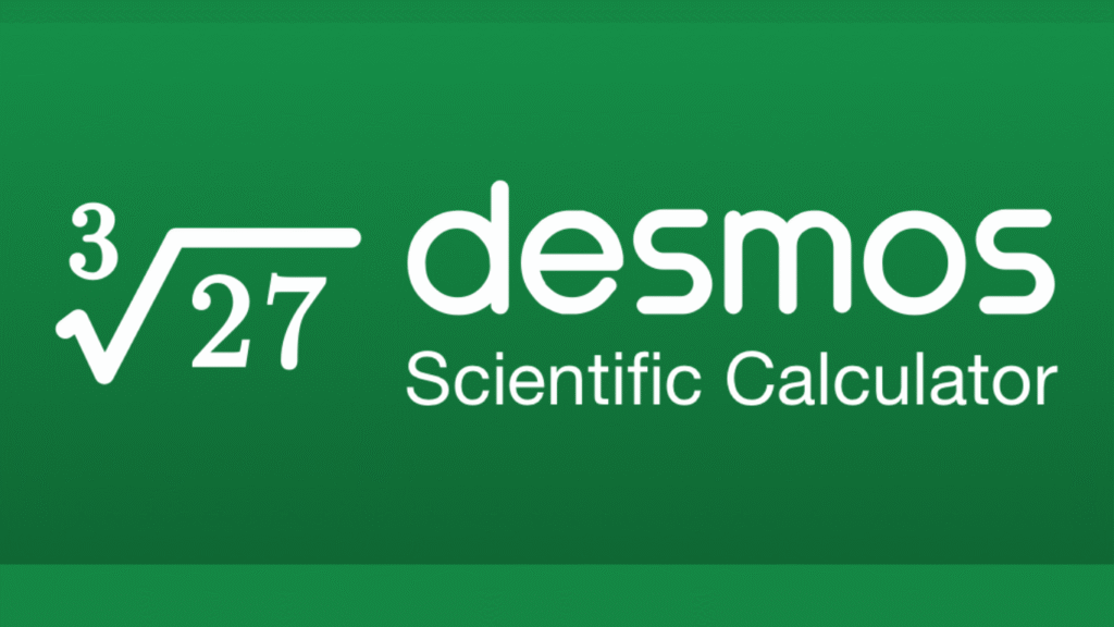 Desmos Scientific Calculator