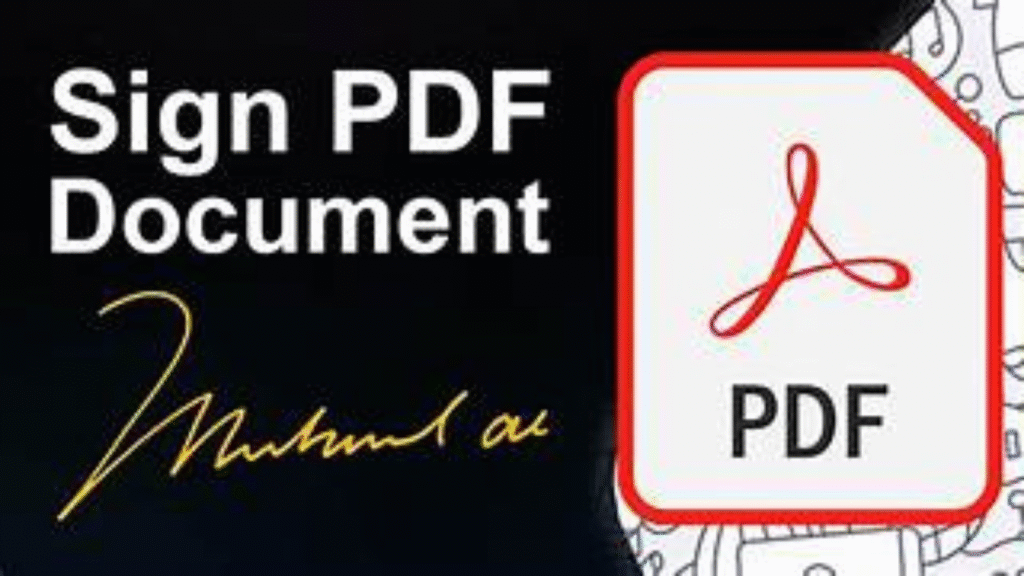 Sign PDF Online