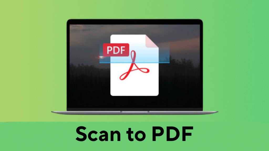 Scan to PDF